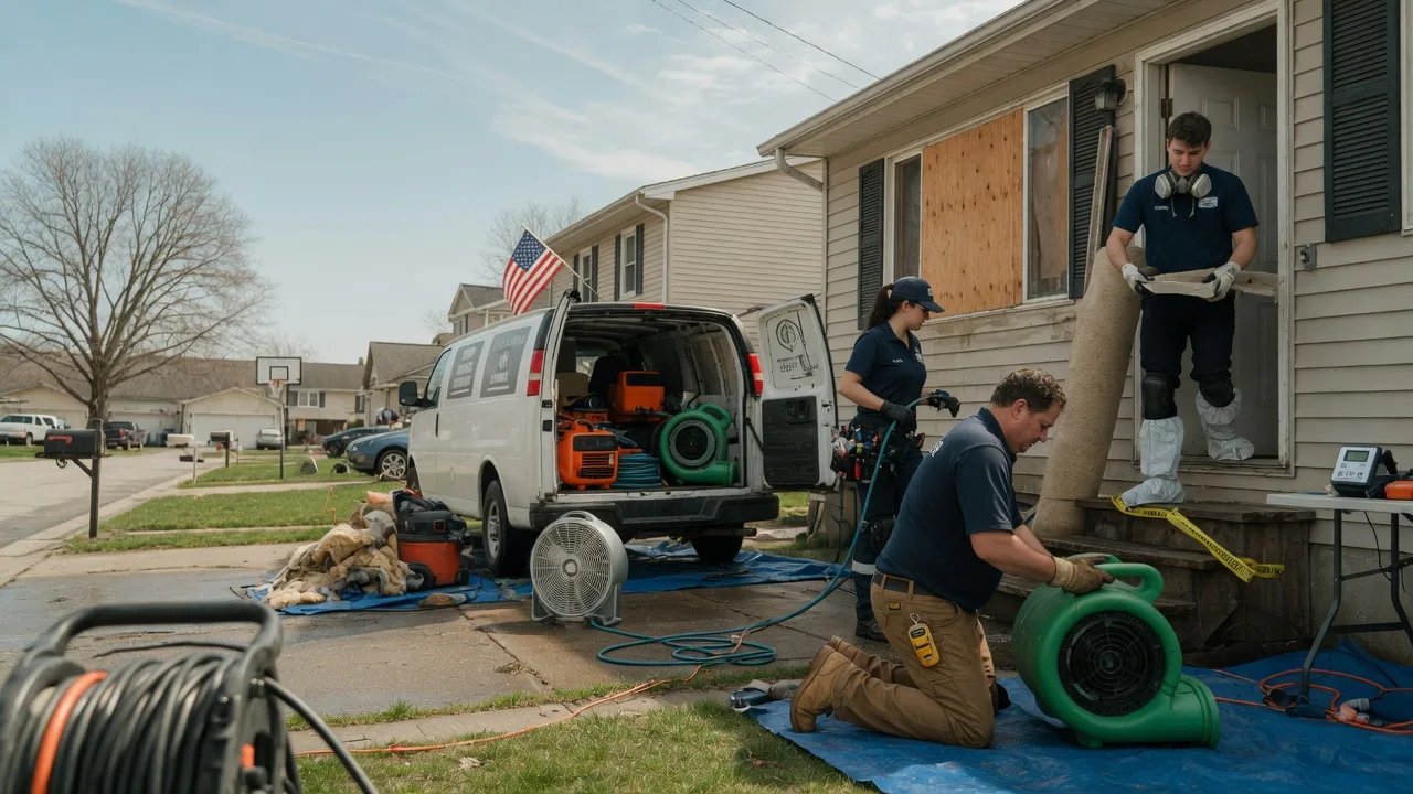 Water Damage Restoration in Bledsoe, TX near me